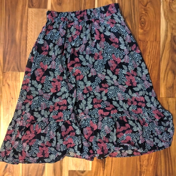 LOFT Skirts Nwt Loft Maxi Tiered Skirt Poshmark